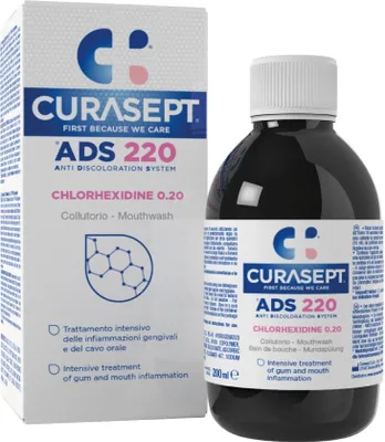 Produktbild von Curasept ADS Mouthwash 0.2% 200ml