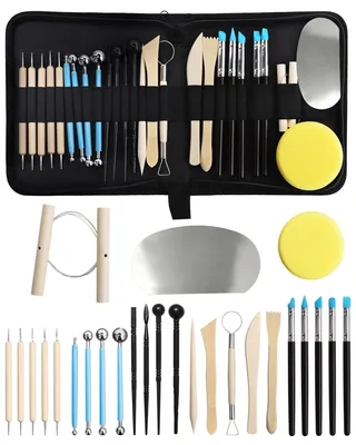 Immagine prodotto di Set di 27 strumenti per la modellazione della creta