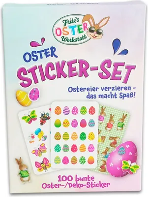 Produktbild von itenga Oster Sticker-Box 100tlg.