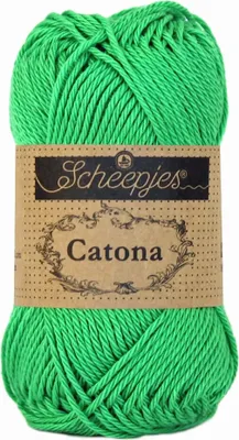 Zdjęcie produktu dla Włóczka Scheepjes Catona 389 / 25 g - zielone jabłuszko