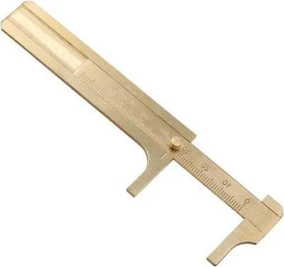 Zdjęcie produktu dla Mosiężna suwmiarka 80 mm – pomiary miniaturowe