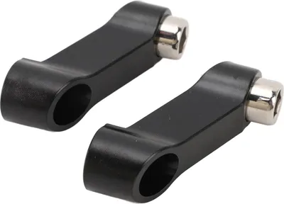 Productafbeelding van Motorfiets spiegelverlengstuk M10 x 1,5 mm, rechtsdraads, kunststof, bevestigingsstuk voor achterspiegels, geschikt voor F900XR en C400GT