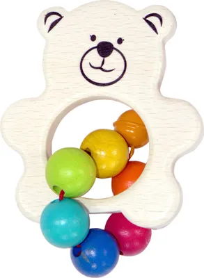 Immagine prodotto di Giocattolo per bebè con sonaglio orsacchiotto LxLxH 80x60x130mm NUOVO