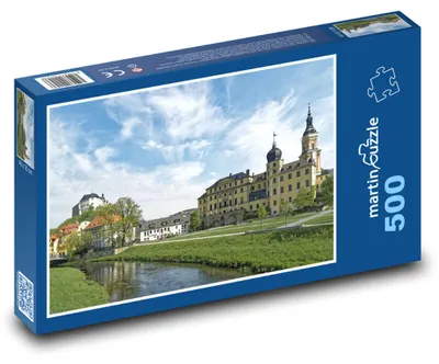 Zdjęcie produktu dla Puzzle 500 Historyczne miasto w Turyngii - martinpuzzle