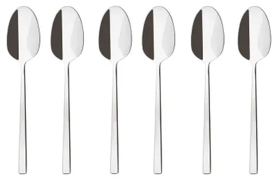 Zdjęcie produktu dla Rock Sambonet Set6Kaffee/Teelöffel Edelstahl 18/10 52562A36