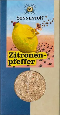 Produktbild von Zitronenpfeffer  70 g – Fruchtig-scharfe -Gewürzmischung