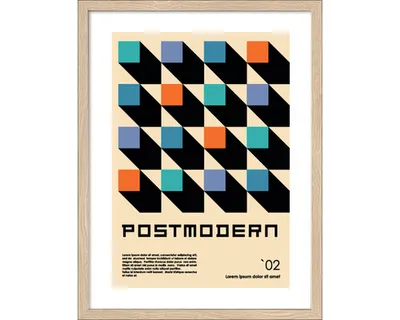 Produktbild von Gerahmtes Bild Modern Vintage IV 33x43 cm