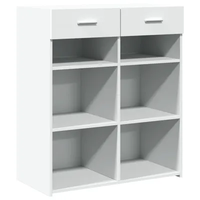 Produktbild von Sideboard Weiß 80x42,5x93 cm Holzwerkstoff