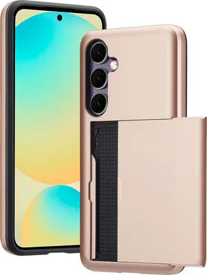 Produktbild von imoshion Backcover mit Kartenfach Samsung Galaxy S24 FE - Rosé gold