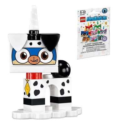 Produktbild von Lego 41775 Minifiguren Serie 1 Einhron Uni Kitty Figur Katze Nummer Nr 6 Hund