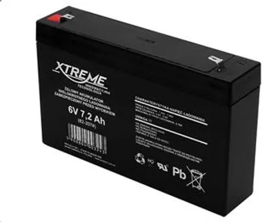 Immagine prodotto di Batteria al piombo 6V / 7,2Ah Xtreme 82-207 al gel