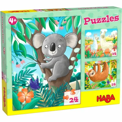 Zdjęcie produktu dla HABA 306480, 24 szt., Animals, 4 lat(a)