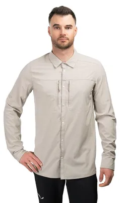 Immagine prodotto di Craghoppers NosiLife Pro Adventure LS V Shirt da uomo, repellente per insetti, taglia:XL, colore:Fungo