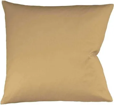 Produktbild von Fleuresse Mako-Satin-Kissenbezug uni colours sand 4033