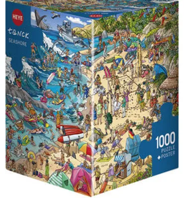 Produktbild von Heye Puzzle Seashore, 1000 Teile, 1000 Stück(e), Kunst