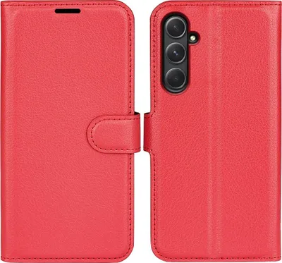 Produktbild von Samsung Galaxy A55 Hülle - Coverup Klapphülle - Rot
