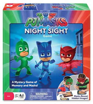 Produktbild von Ravensburger PJ Masks – Pyjamahelden Night Sight Spiel, englische Version