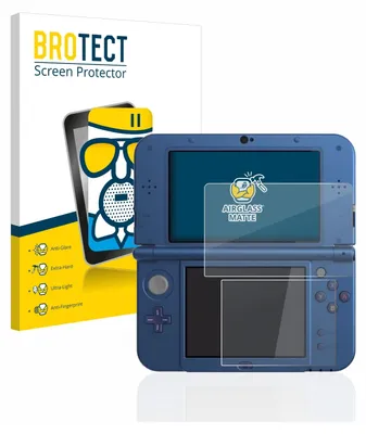 Produktbild von BROTECT Entspiegelungs Schutzglas für Nintendo New 3DS XL Schutzfolie Panzer Folie Glas Display Schutz matt