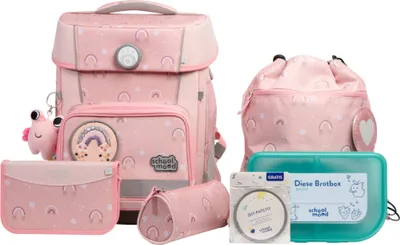 Produktbild von School Mood Schulranzenset 7-tlg. Champion Maxx Pro Rainbow