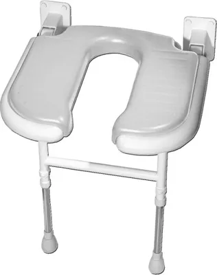 Produktbild von Duschsitz klappbar in U-Form - 46cm breit