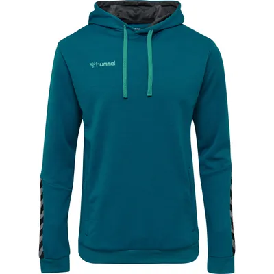 Produktbild von Hummel Authentic Poly Hoodie Herren türkis Gr XXL