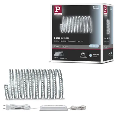 Immagine prodotto di Paulmann MaxLED 1000: Kit base a LED, luce bianca simile alla luce diurna