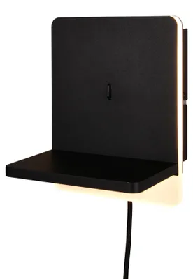 Obrázek produktu pro LED nástěnné osvětlení TRIO TR 248670132 FAIRFIELD 9 W 950 lm 3000 K černé