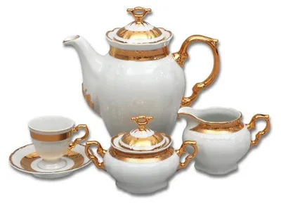Produktbild von Marie Louise, Kaffeeservice, Gold, Thun, 15 Stück