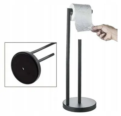 Produktbild von Pronett XJ5227 Standhalterung für Toilettenpapier, schwarz