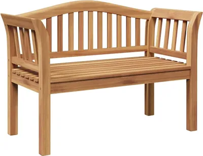 Obrázek produktu pro vidaXL Banka Braun, 120 x 53,5 x 85 cm, masivní teakové dřevo