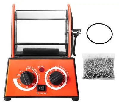 Produktbild von 3 kg Rotierende Poliermaschine – Oberflächenspüler für Schmuck – DIY-Maschine für das Bearbeiten von Edelsteinen