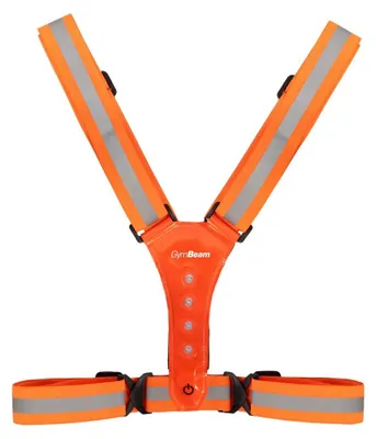 Produktbild von GymBeam - Reflektierende Sportweste in Orange