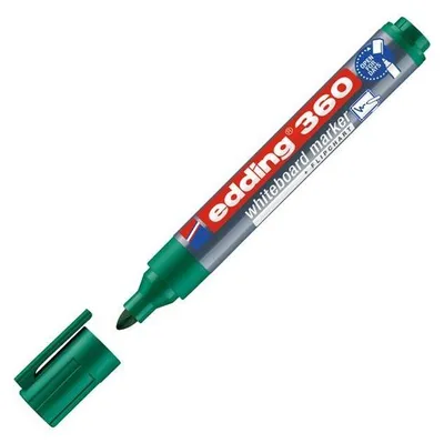 Obrázek produktu pro Edding 360, 1 kusů, Zelená, Kuličkový hrot, Plast, Kulatý, 1,5 mm
