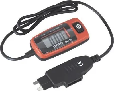 Produktbild von SEALEY Sicherungstester TA120 für Flachstecksicherungen mit LCD-Anzeige, 0-20A