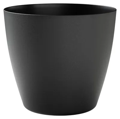Produktbild von tera® Pflanzgefäße BAYON Ash anthrazit rund 35 cm - Kunststoff
