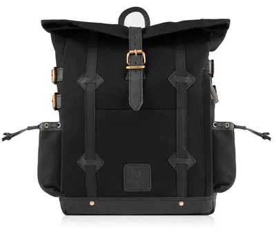 Produktbild von Herren Vintage schwarz Laptop-Rucksack Paolo Peruzzi T-40-BL