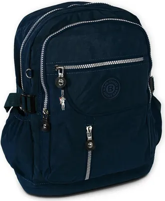 Immagine prodotto di Borsa Street in nylon zaino sportivo navy 30x18x38 - incl. ciondolo a forma di fata D2OTJ604B