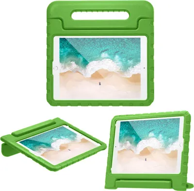 Immagine prodotto di iPad 8 2020 da 10,2 pollici, iPad 7 2019 da 10,2 pollici, iPad 9 2021 da 10,2 pollici Custodia: imoshion Cover posteriore con maniglia di sicurezza per bambini