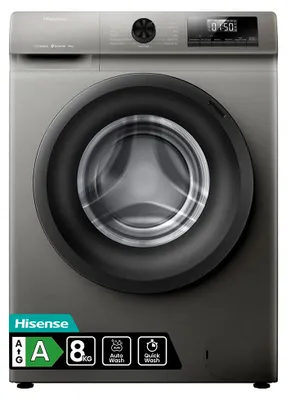 Produktbild von Hisense WF1Q8041BT, Frontlader, 8 kg, B, 74 dB, 1400 RPM, A