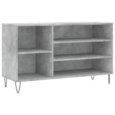 Immagine prodotto di vidaXL Portascarpe grigio cemento 102x36x60 cm materiale a base di legno