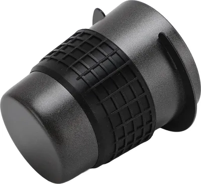 Image de Tasse de dosage en acier inoxydable avec écran pour cafetière Noir 53mm / 2.08in