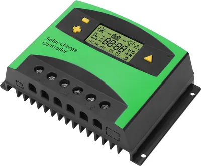 Immagine prodotto di Regolatore di carica solare, display LCD, regolatore di carica PWM, 60 A, 12 V, 24 V, per casa, camper