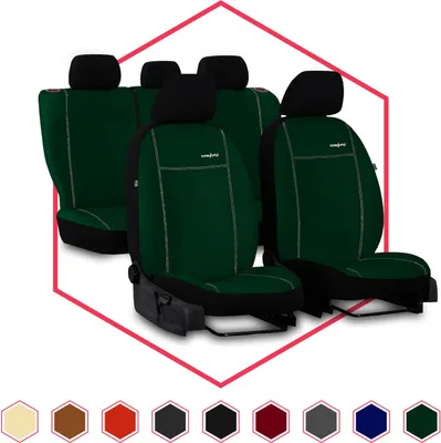 Produktbild von Sitzbezüge Auto Universal Schonbezug Autositzbezüge für Suzuki Swift IV Grün Set