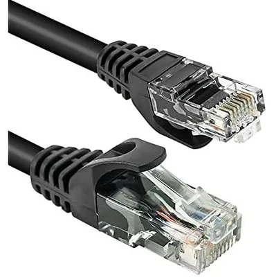 Imagen del producto de Vultech TAAU050-UTP-BK, 5 metros, Cat6, U/UTP (UTP), conectores RJ-45, color