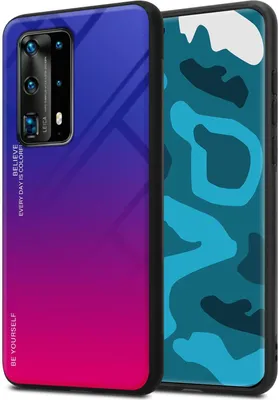 Produktbild von Cadorabo Hülle für Huawei P40 PRO / P40 PRO+ Schutz Hülle in Schwarz Handyhülle TPU Etui Cover Case Tempered Glas