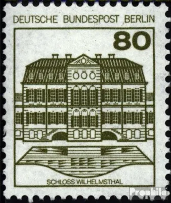 Produktbild von Briefmarken Berlin (West) 1982 Mi 674A R mit Zählnummer postfrisch Burgen und Schlösser
