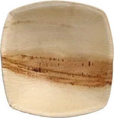 Produktbild von Schalen Palmblatt "pure" 350 ml 4,5 cm x 17 cm x 17 cm natur "QUADRATO"
