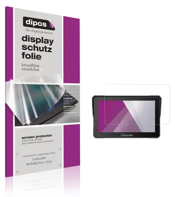 Image de 2x Film de protection d'écran pour Carpuride W702BS Pro 7 Pouces protecteur clair dipos