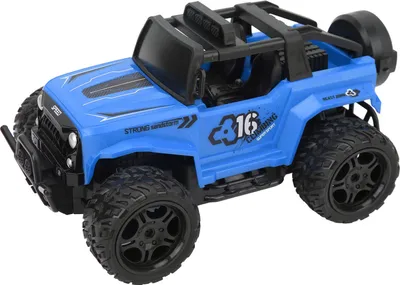 Produktbild von 1/16 Skala Off Road Auto mit Licht Sound-Effekte rutschfeste Reifen 2.4Ghz Omni Directional RC Auto für über 3 Jahre alt Kinder Blau