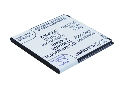 Zdjęcie produktu dla TECHTEK Bateria kompatybilny z [Wiko] Cink Peax, Cink Peax 2, N310 zastępuje Cink Peax 2, kompatybilny z PEAK 2